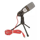 Microfone Condensador de Mesa para PC e Notebook com Entrada P2 - XTRAD