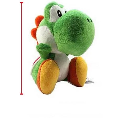 7 " Yoshi Brinquedos De Pelúcia Verde Super Marae