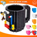 Canecas em Bloquinhos com Encaixe "Lego" + Peças para Montar