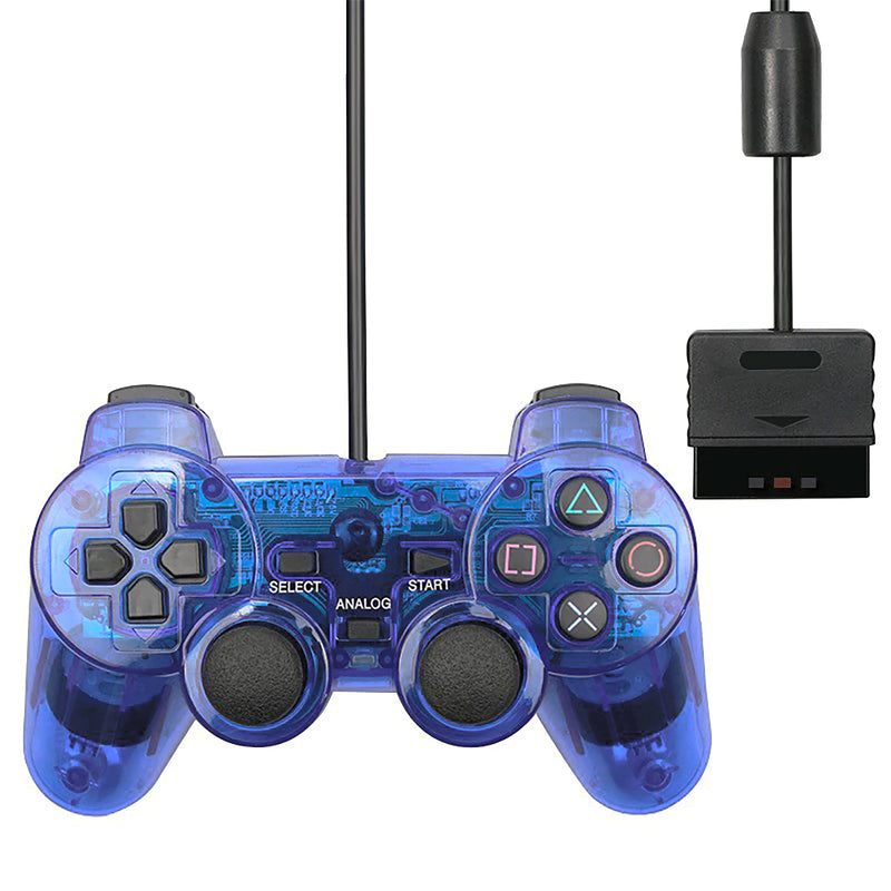 Controle PS2 Doubleshock 2 com Fio Analógico - A052