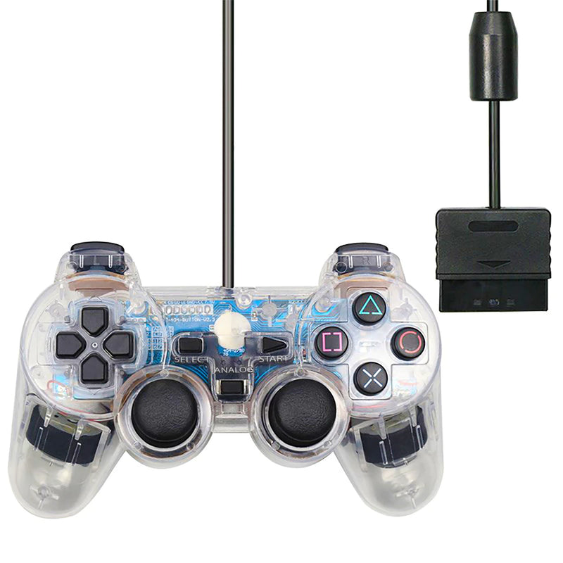 Controle PS2 Doubleshock 2 com Fio Analógico - A052