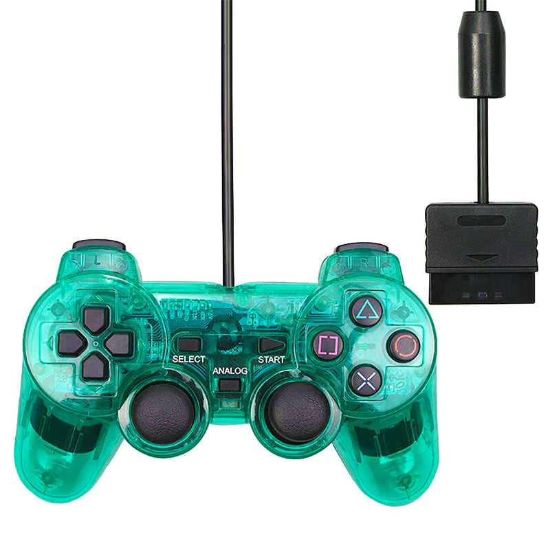 Controle PS2 Doubleshock 2 com Fio Analógico - A052