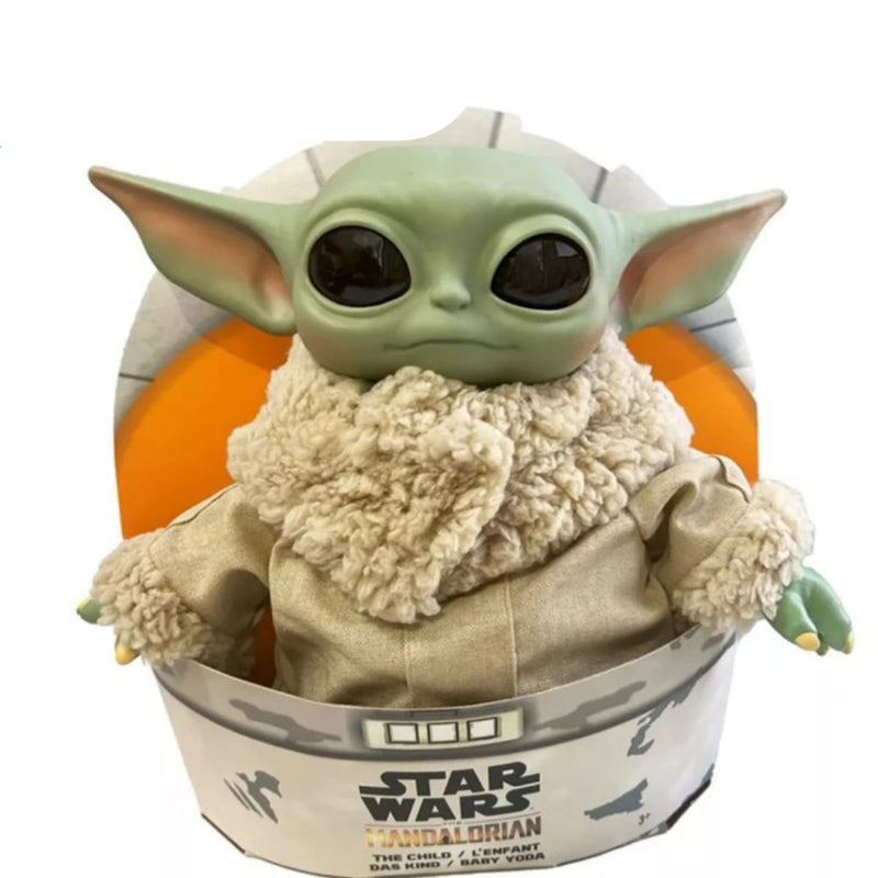 Pelúcia Plush Baby Yoda - Star Wars (Mandalorian) - 30cm