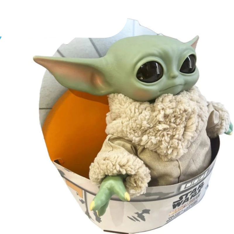 Pelúcia Plush Baby Yoda - Star Wars (Mandalorian) - 30cm