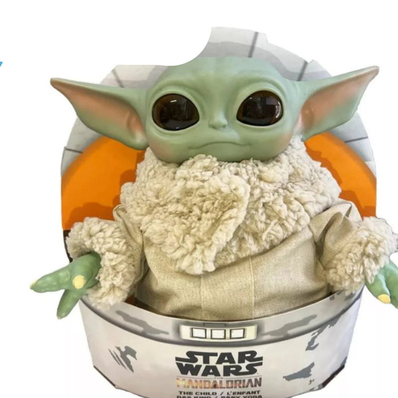 Pelúcia Plush Baby Yoda - Star Wars (Mandalorian) - 30cm