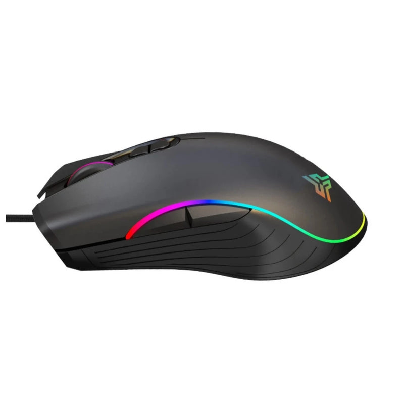 Mouse Gamer Óptico com LED RGB – Alta Performance para PC e Videogames