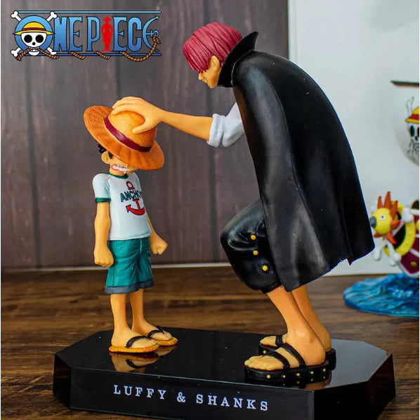 Luffy e Shanks 18CM Action Figure - One Piece