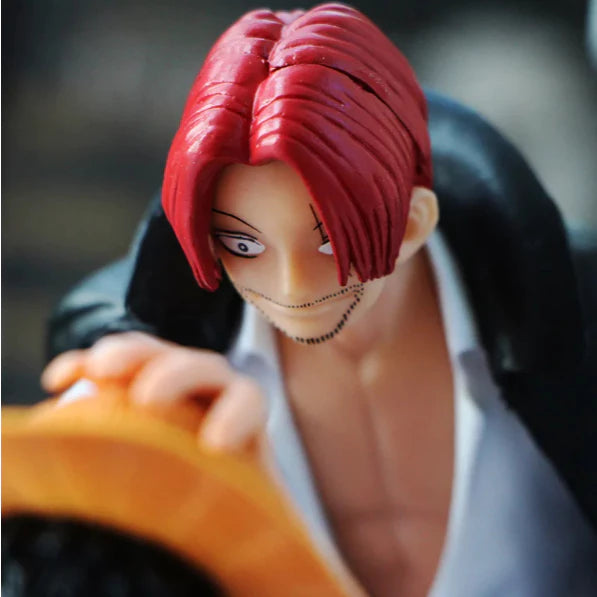 Luffy e Shanks 18CM Action Figure - One Piece