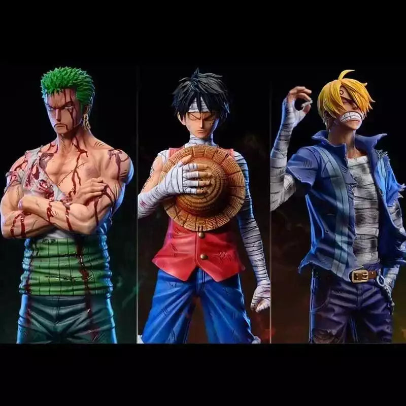 Roronoa Zoro - Sanji - Luffy  - Action Figure One Piece 27-29cm