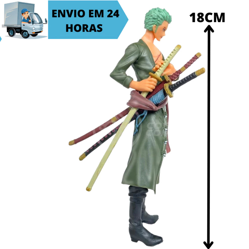 Action Figure One Piece 18cm - Roronoa Zoro