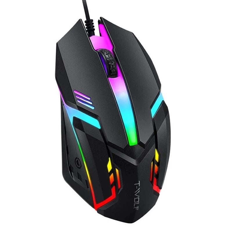 Mouse Gamer X7 Laser RGB 3200 DPI com 7 Botões - Profissional e Ergonômico