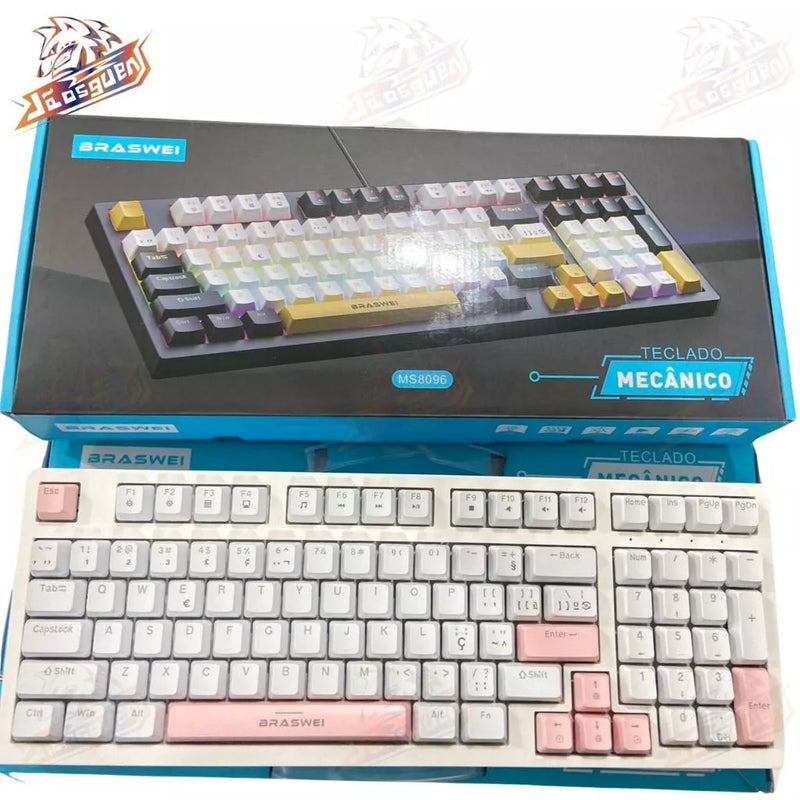 Teclado Gamer Mecânico Switch RGB