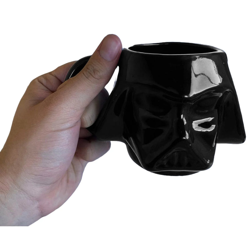 Caneca Darth Vader Lord Sith em Cerâmica Porcelana Geek - A Força no Seu Café!