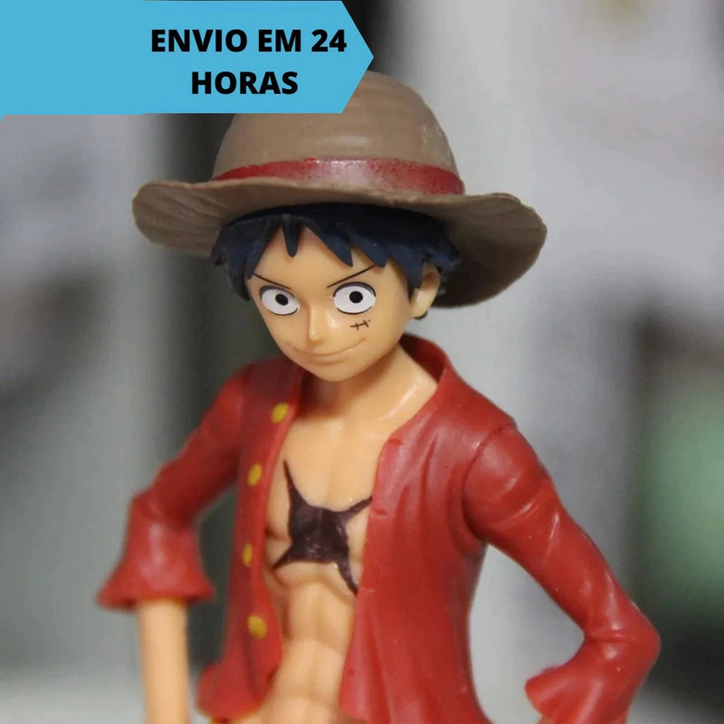 Figura de Ação Luffy One Piece - Monkey D. Luffy Action Figure