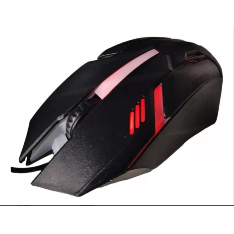 Mouse Gamer com LED RGB 7 Cores e Fio USB Exbom MS-62 – 1200 DPI