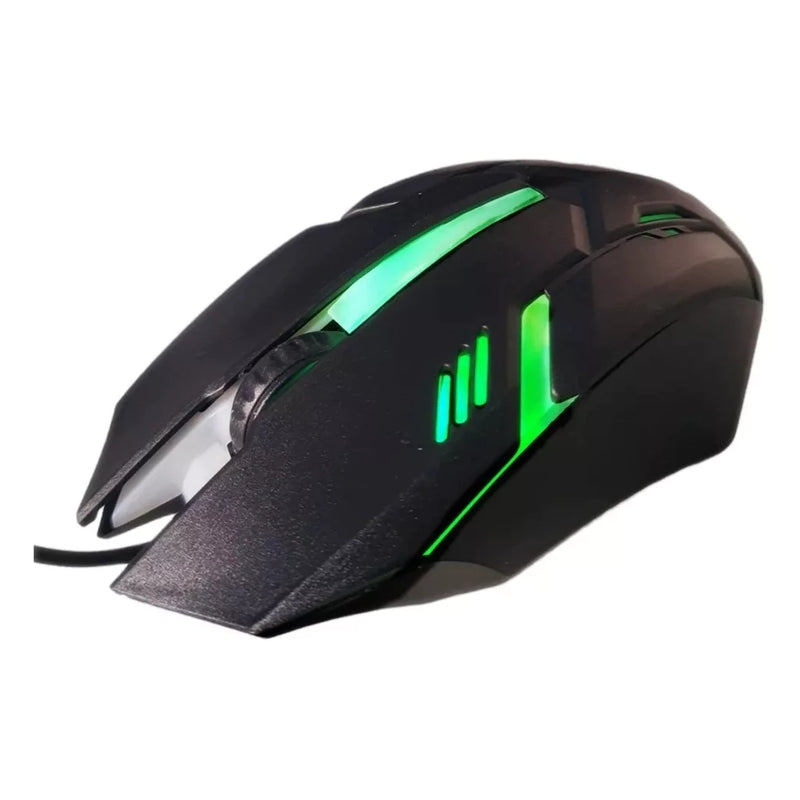 Mouse Gamer com LED RGB 7 Cores e Fio USB Exbom MS-62 – 1200 DPI