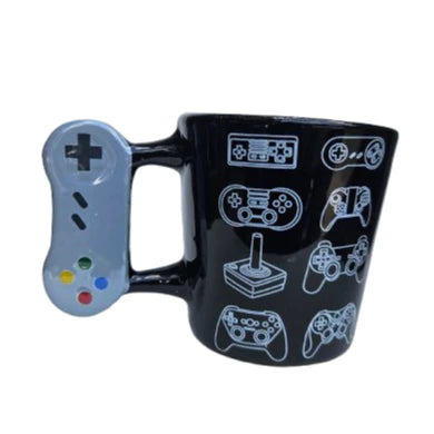 Caneca Joystick 3D Gamer em Porcelana 350ml