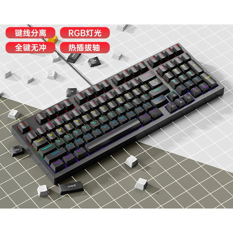 Teclado Gamer Mecânico Switch RGB