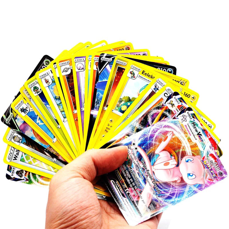 KIT de 40 Cartas Pokémon + Lata para Guardar suas Cartas Raras!