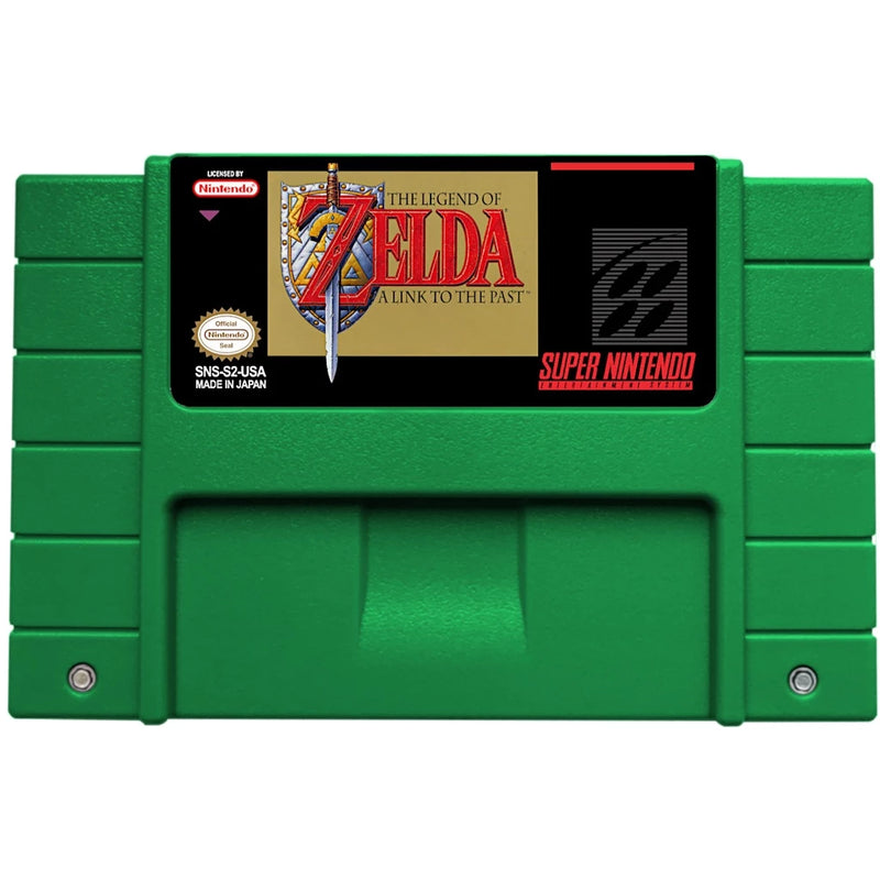 Cartucho de Super Nintendo com Caixa - Legend of Zelda