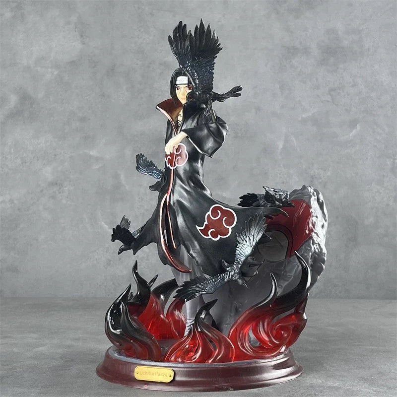 27cm Figura Naruto Figuras Anime Uchiha Itachi Figurine PVC Estátua Modelo Boneca Colecionável Ornamento Brinquedos De