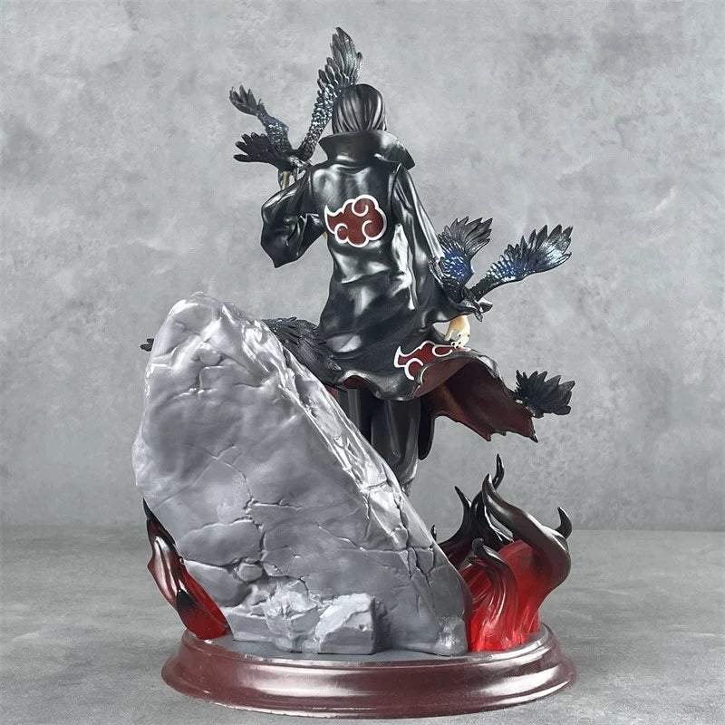 27cm Figura Naruto Figuras Anime Uchiha Itachi Figurine PVC Estátua Modelo Boneca Colecionável Ornamento Brinquedos De