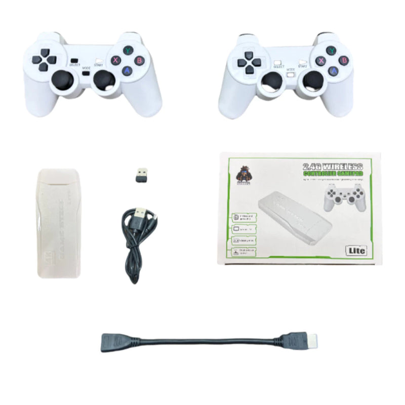 Videogame Stick Retro 10 Mil Jogos com 2 Controles Sem Fio