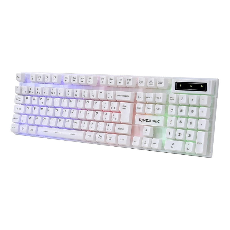 Teclado Gamer Neologic Infinite Play White