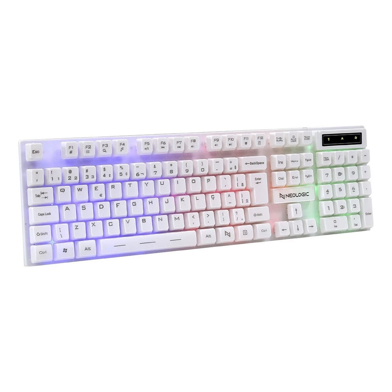 Teclado Gamer Neologic Infinite Play White